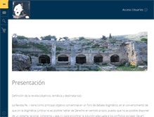 Tablet Screenshot of pei-revista.com
